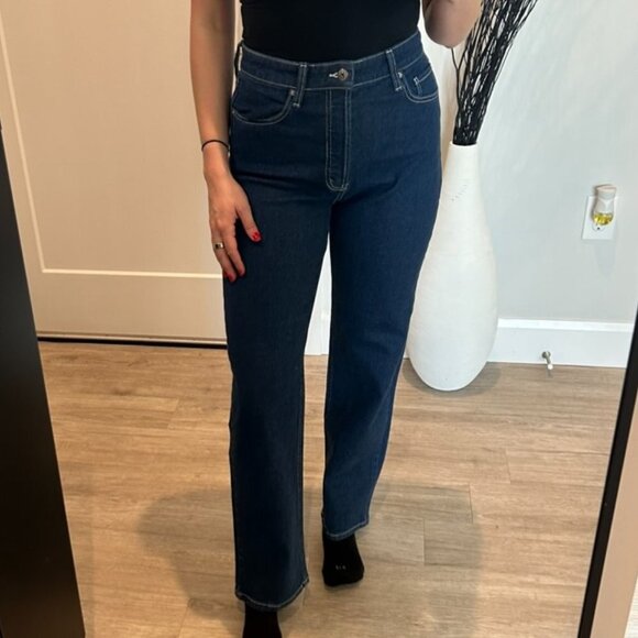 super high rise straight jean - Picture 10 of 15